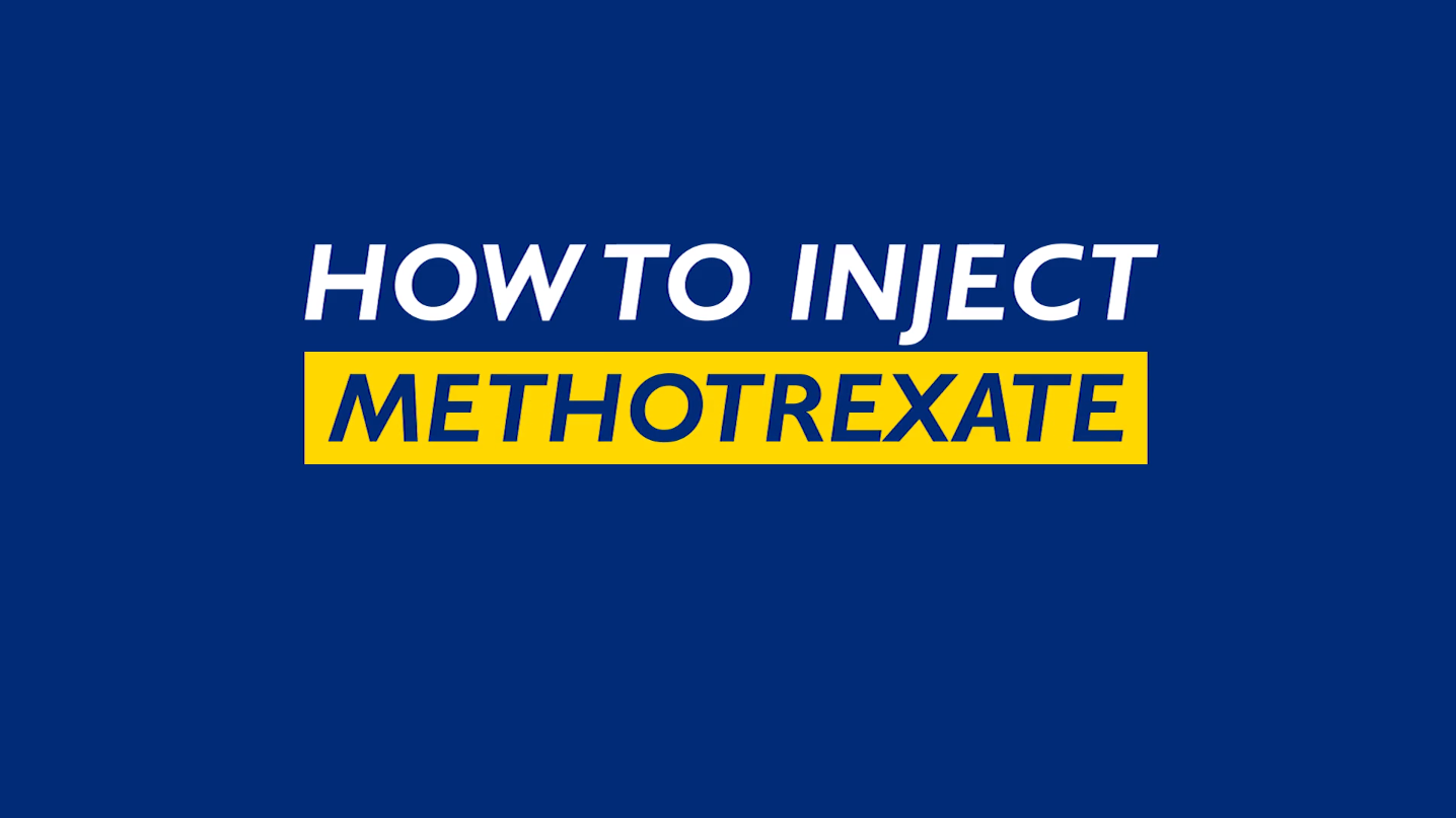 How to Inject Methotrexate
