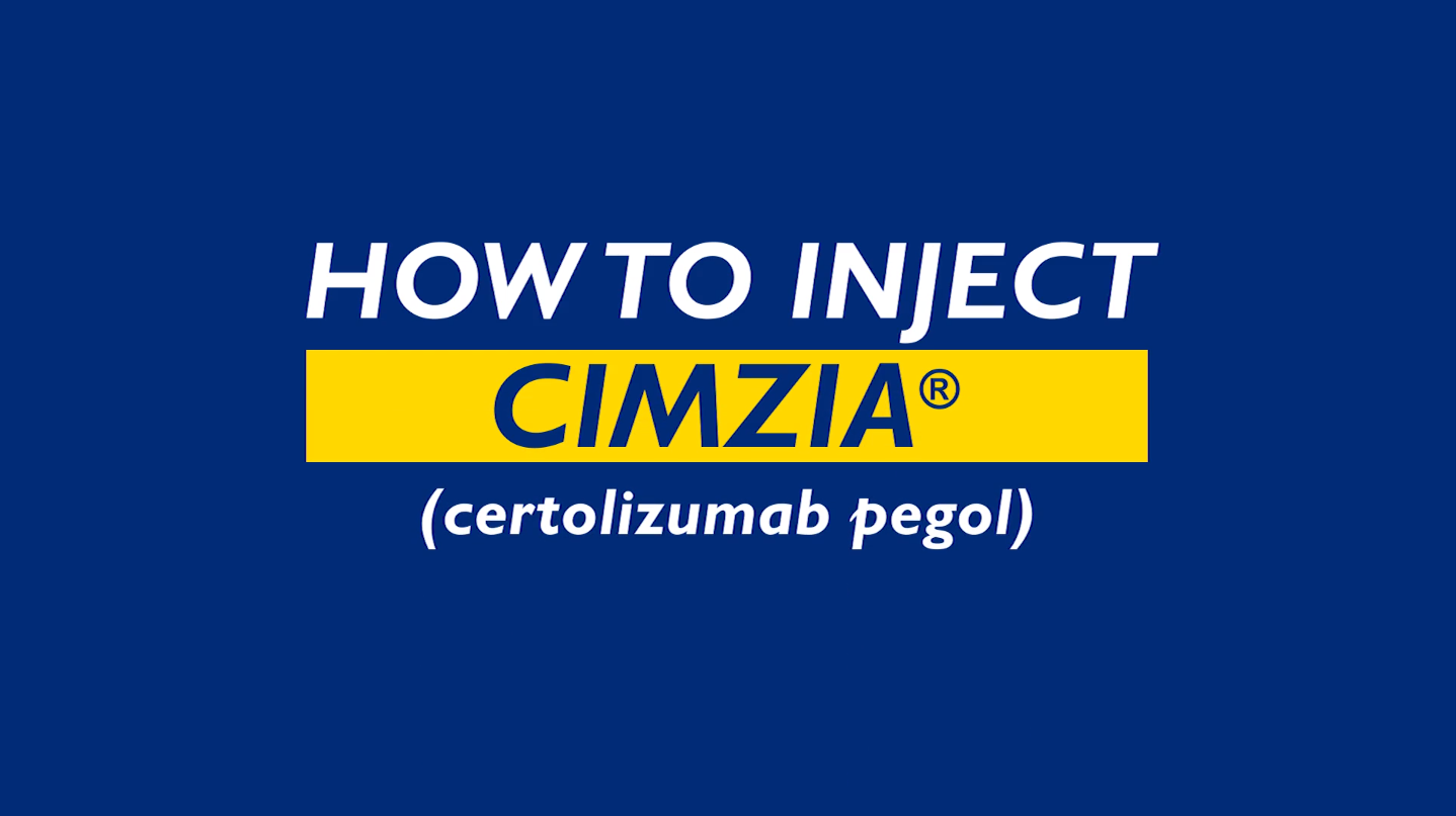 How to Inject Cimzia