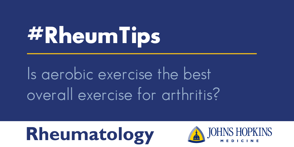 Is Aerobic Exercise the Best Overall Exercise for Arthritis?